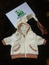Baby Jacke natur aus Bio Baumwolle