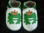 Krabbelschuhe Froschk