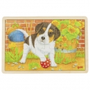 Hunde Puzzle aus Holz
