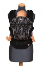 Babytrage Grey Pattern silber